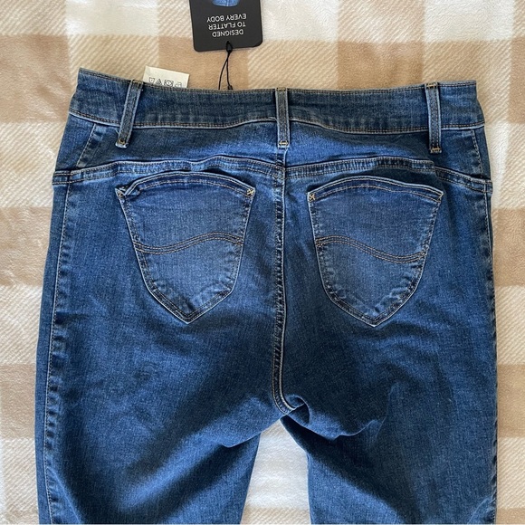 Lee slim boot size 8M Women's Blue Jeans - Picture 7 of 9